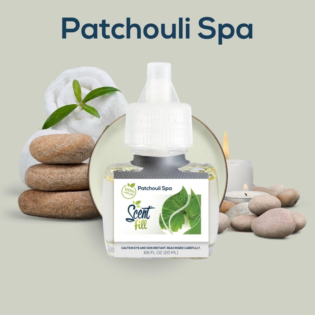 Scent Fill cierre del frasco mostrando el aplicador y facilidad de montaje