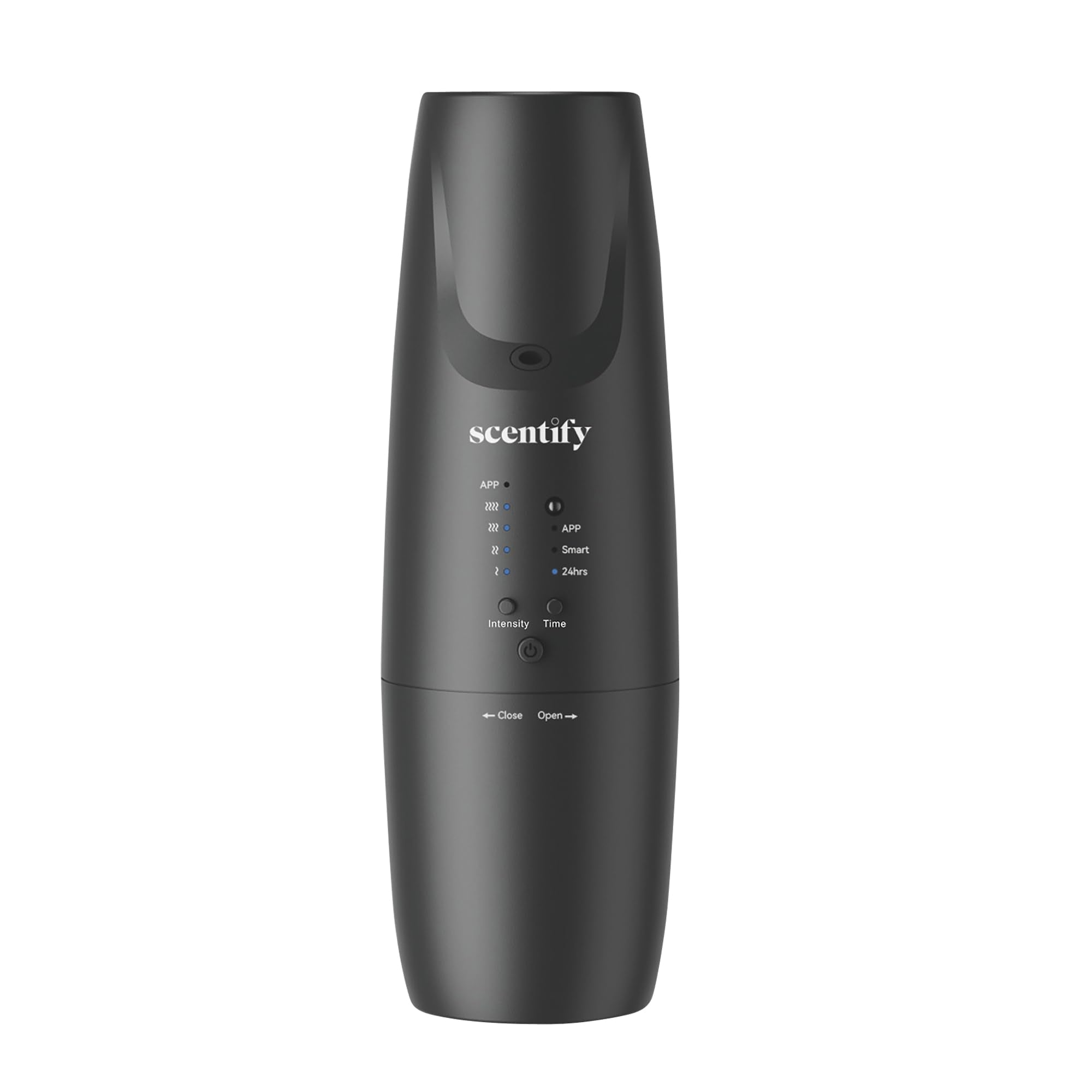 Scentify difusor V2 frontal mostrando diseño elegante y fácil montaje