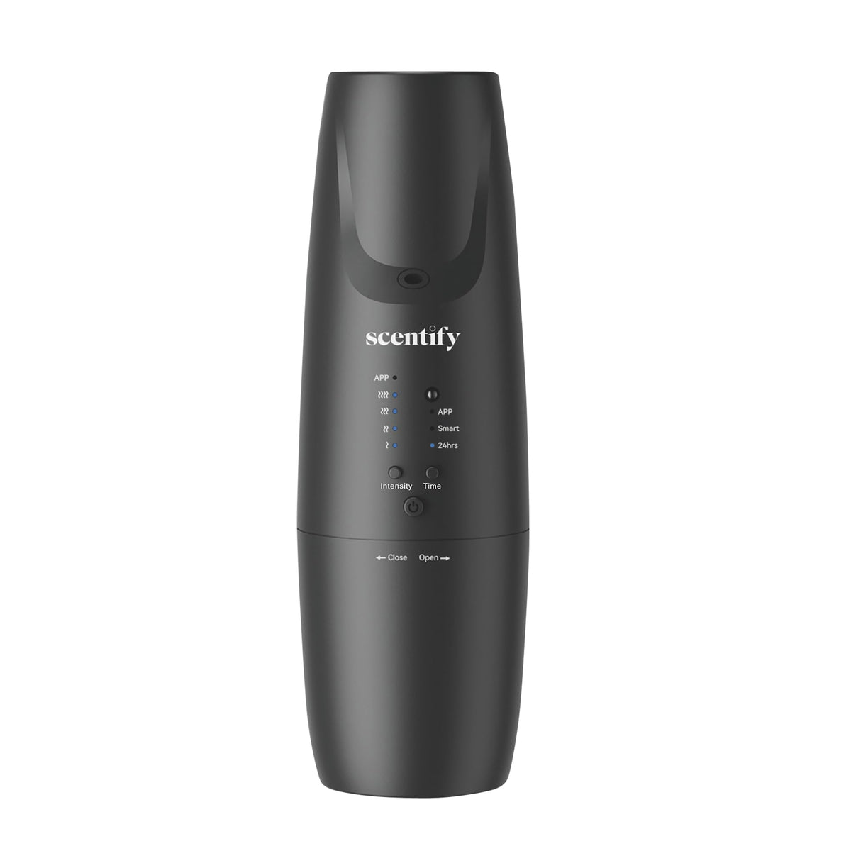 Scentify difusor V2 frontal mostrando diseño elegante y fácil montaje