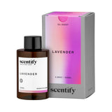 Scentify frasco ámbar frente elegante para recarga y regalo