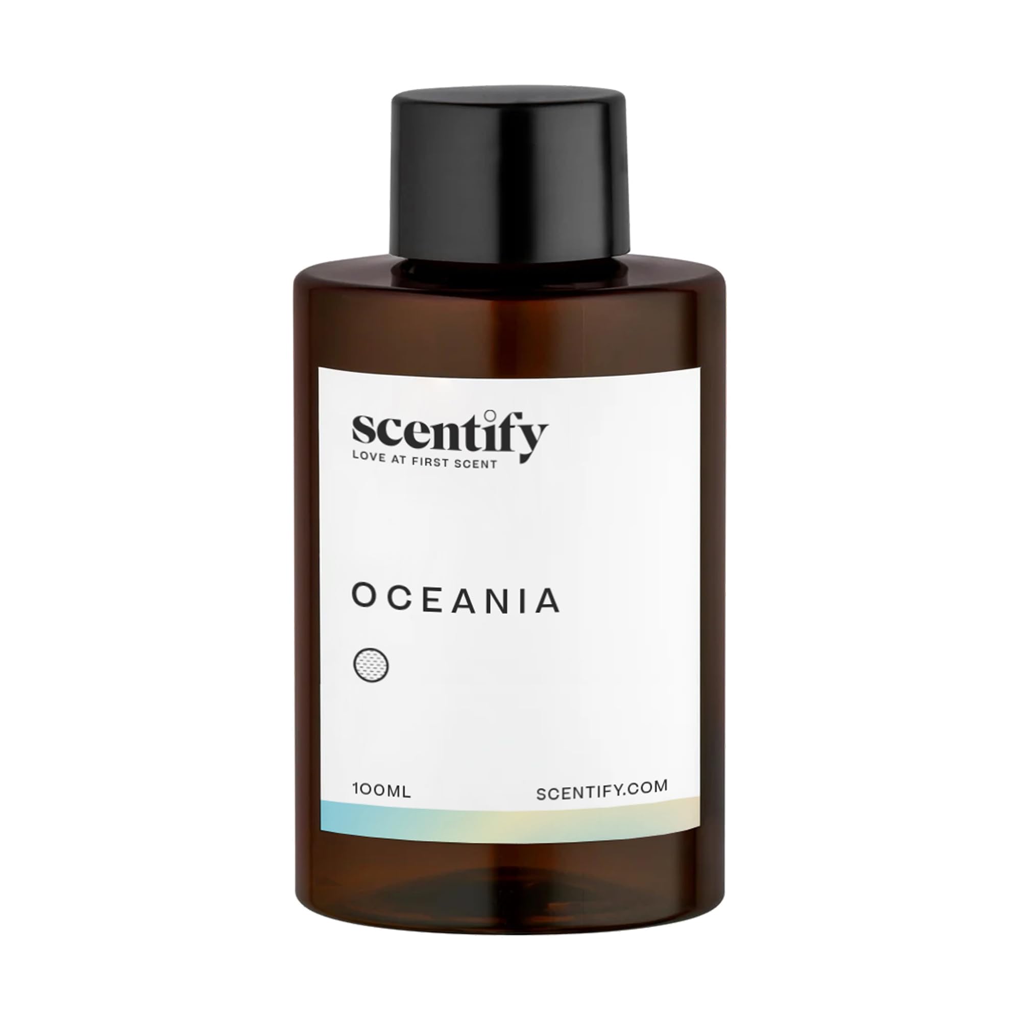Scentify aceite Oceania detalle de textura y color claro para difusión