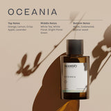 Scentify aceite Oceania vertiéndose en difusor ultrasónico para uso efectivo