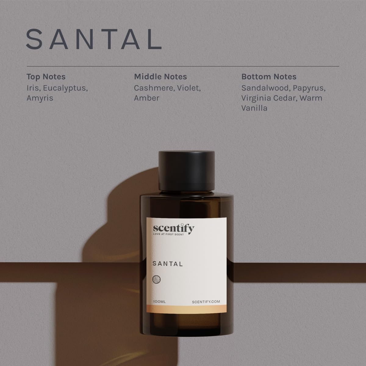 Scentify aceite en difusor eléctrico creando niebla aromática relajante