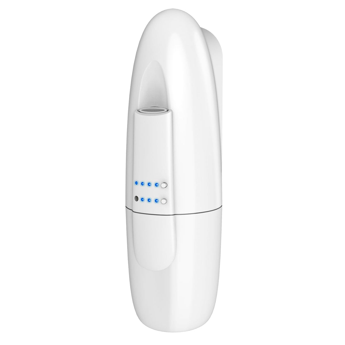 Scentiplus vista frontal del difusor mostrando diseño minimalista y fácil uso