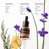 Scentluxe etiqueta elegante que transmite calidad de lujo