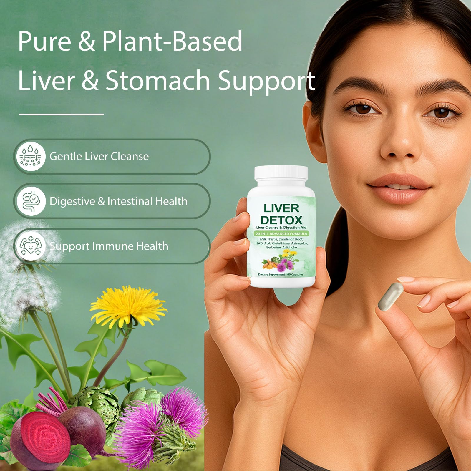 SCEZROB Nutrapure cápsulas textura: superficie lisa y tamaño fácil de tragar