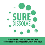 Schiff etiqueta con información nutricional que facilita uso responsable