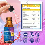 Scibalia caja abierta junto a ingredientes naturales mostrando pureza y formulación