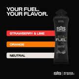 Science in Sport gel junto a mano para visualizar tamaño y portabilidad