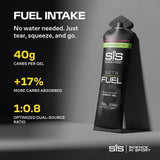 Science in Sport gel en mano durante carrera para ingesta fácil