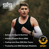 Science in Sport gel abierto con contenido visible, fácil ingestión y rápida energía
