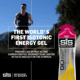 Science in Sport gel en uso por ciclista facilita consumo en movimiento