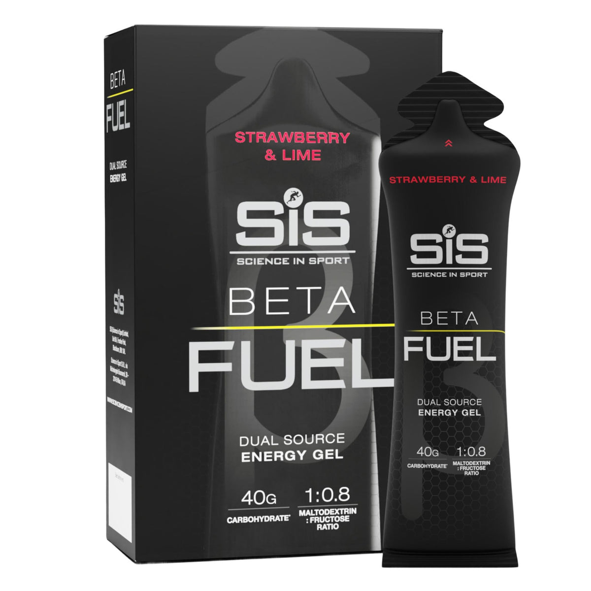 Science in Sport gel frontal mostrando marca y sabor, fácil identificación