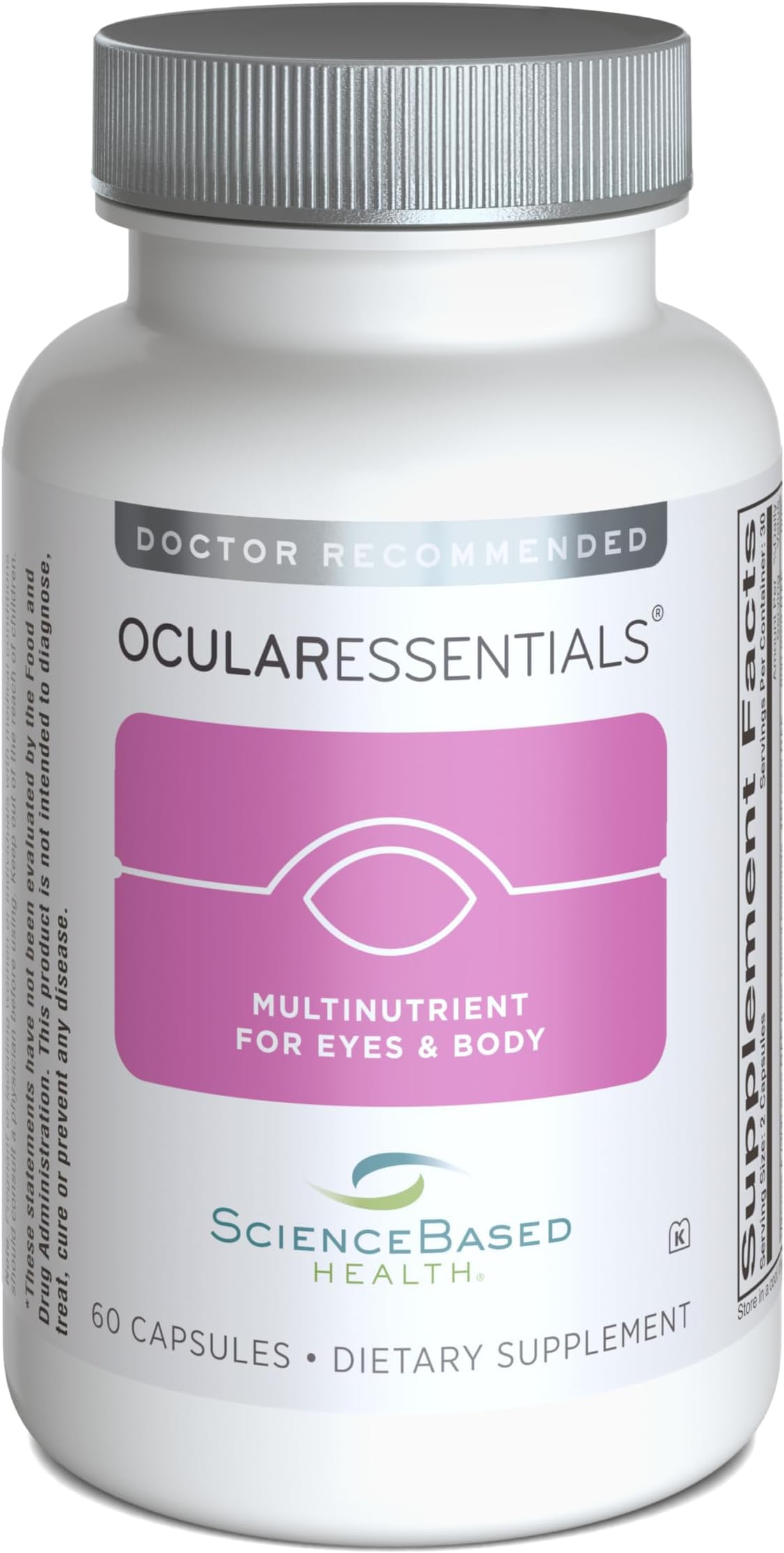 ScienceBased Health envase frontal mostrando nombre y beneficio ocular
