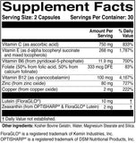ScienceBased Health cápsula detalle que destaca ingredientes de alta absorción