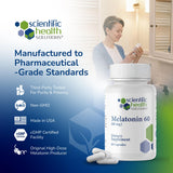 Scientific Health Solutions cápsulas en mano demostrando tamaño y comodidad