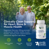 Scientific Health Solutions envase abierto con cápsulas veganas visibles