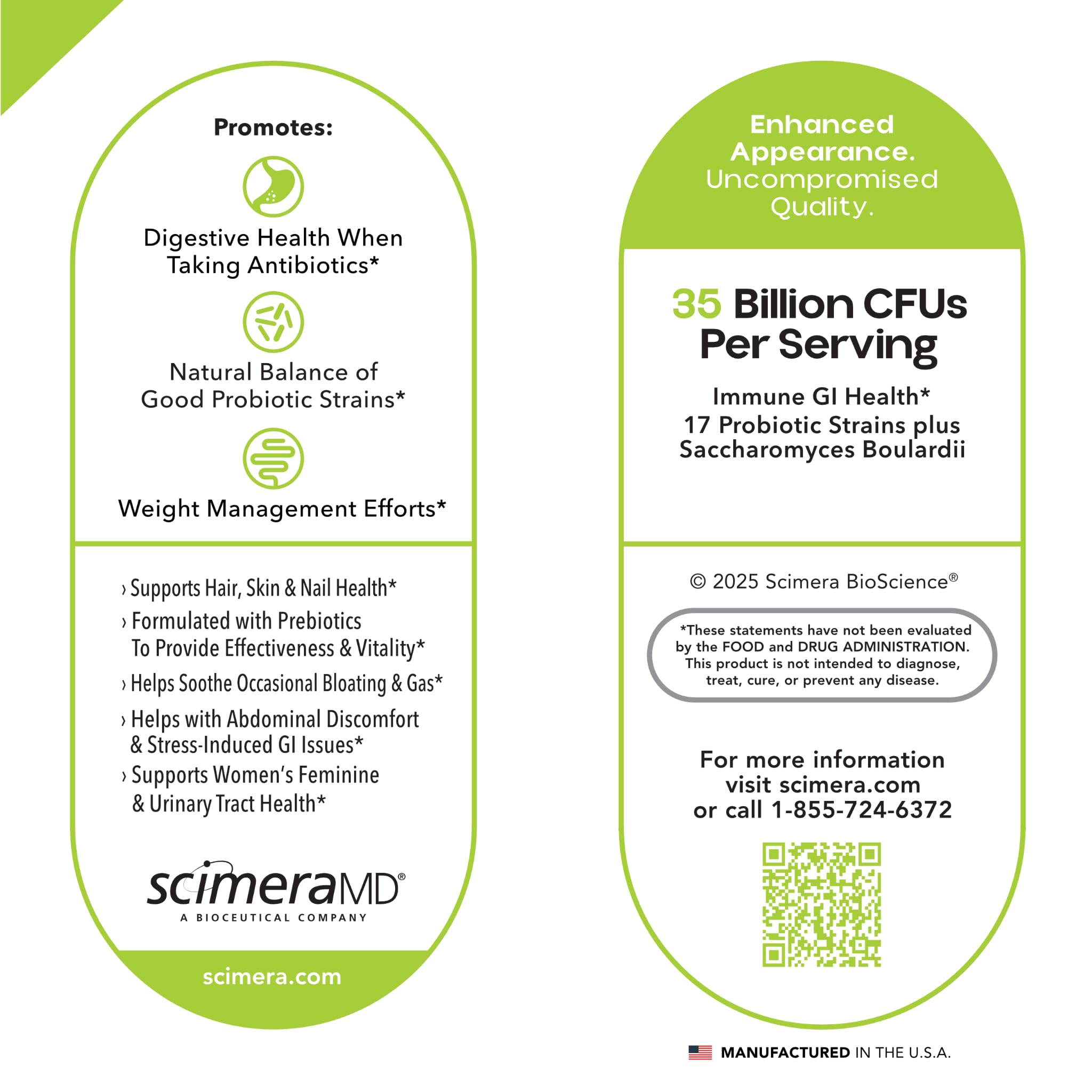 Scimera Bioscience suplemento en rutina matutina, apoyo para digestión diaria