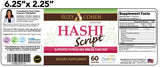 Comparación de tamaño de HashiScript de Script Essentials mostrando cantidad y porciones