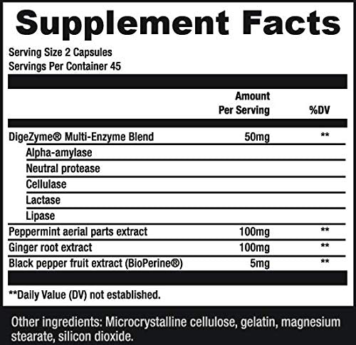 Sculpt Nation etiqueta con información de ingredientes y calidad