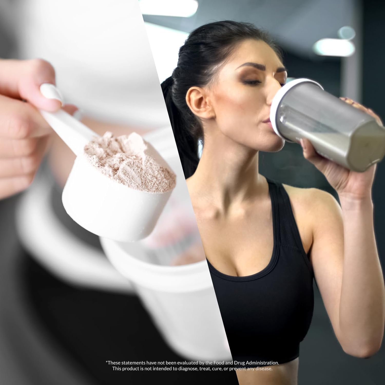 Sculpt Nation vaso preparado con batido ofreciendo recuperación rápida tras entreno