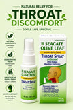 Seagate spray de 1 oz en mano demostrando tamaño portátil
