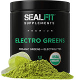 Envase SEALFIT ElectroGreens mostrando diseño y beneficio práctico