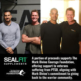 SEALFIT ingredientes primarios creatina y calostro en presentación clara