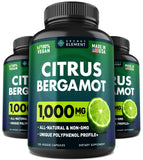 Secret Element frontal del envase mostrando bergamot y beneficios claros