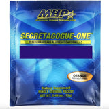 SECRETAGOGUE GOLD sobre abierto con polvo listo para mezclar, fácil de usar