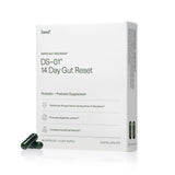 Seed envase frontal mostrando diseño y beneficio de reinicio intestinal