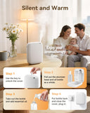 SEEDEAR difusor en sala de casa creando ambiente acogedor