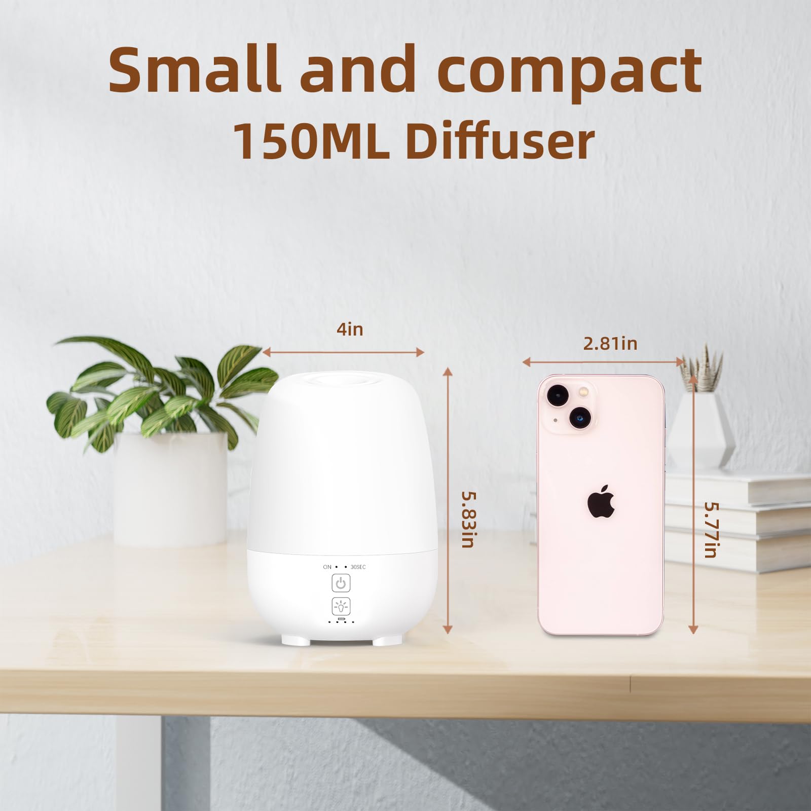 SEEDSEEL difusor en uso sobre mesa creando ambiente aromático relajante