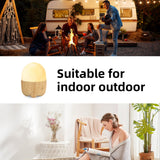 SEEDSEEL iluminado con siete colores LED, ambiente personalizable
