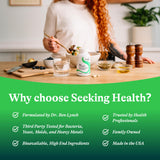 Seeking Health extracto de alcachofa en polvo ilustra fuente de cafeoilquínicos