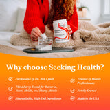 Seeking Health comparación de tamaño con cuchara para visualizar porción real