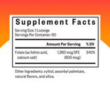 Seeking Health etiqueta con ingredientes y símbolos de libre de alérgenos