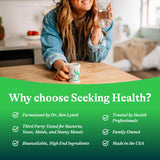 Seeking Health cápsula tomada antes de comer para soporte puntual
