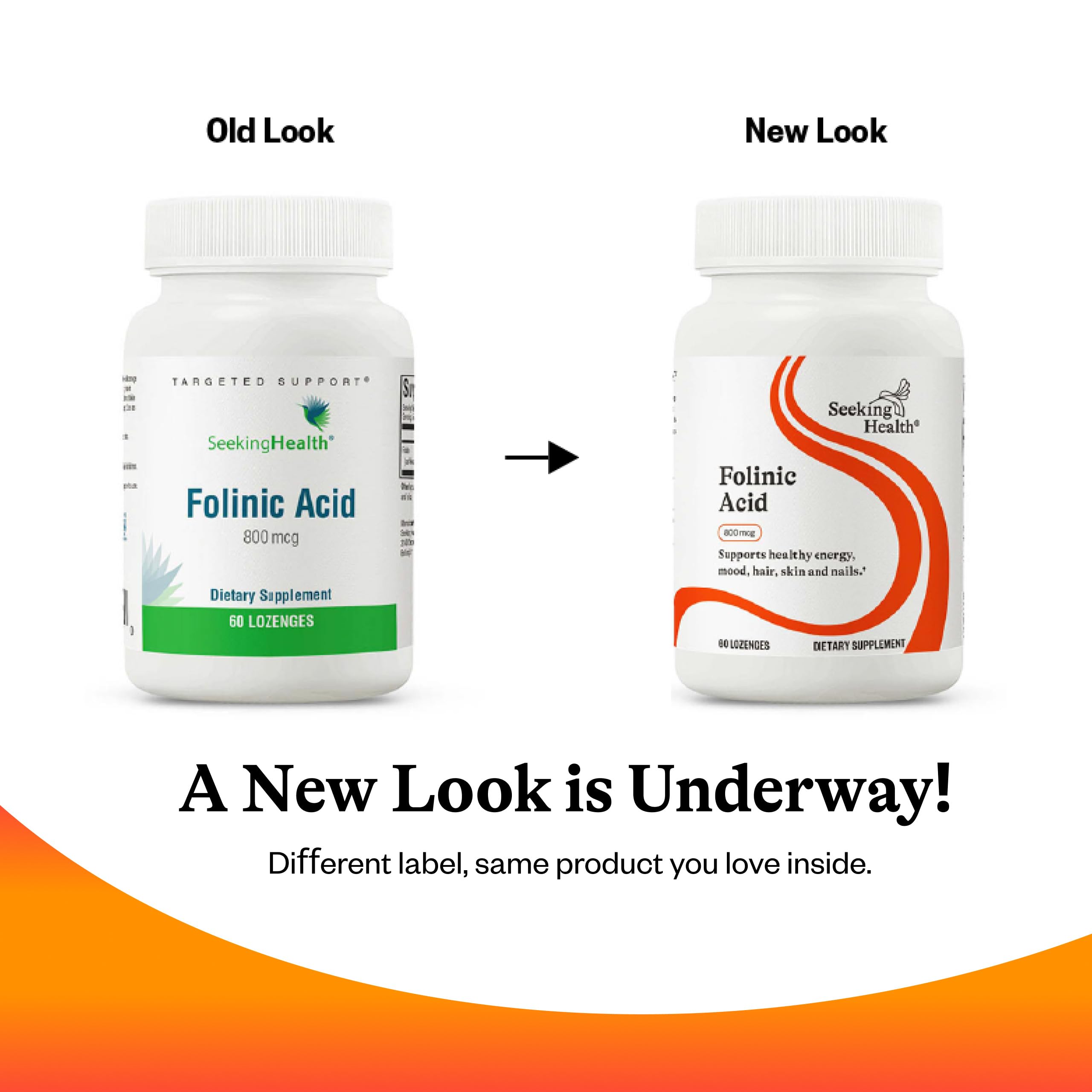 Seeking Health producto en ambiente de vida saludable que inspira confianza