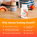Seeking Health producto en mesa de desayuno mostrando integración en rutina