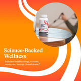 Seeking Health etiqueta con información nutricional visible, ingredientes y pureza garantizada
