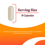 Seeking Health etiqueta nutricional legible con detalles de vitaminas