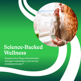 Seeking Health etiqueta trasera con ingredientes y certificaciones claras