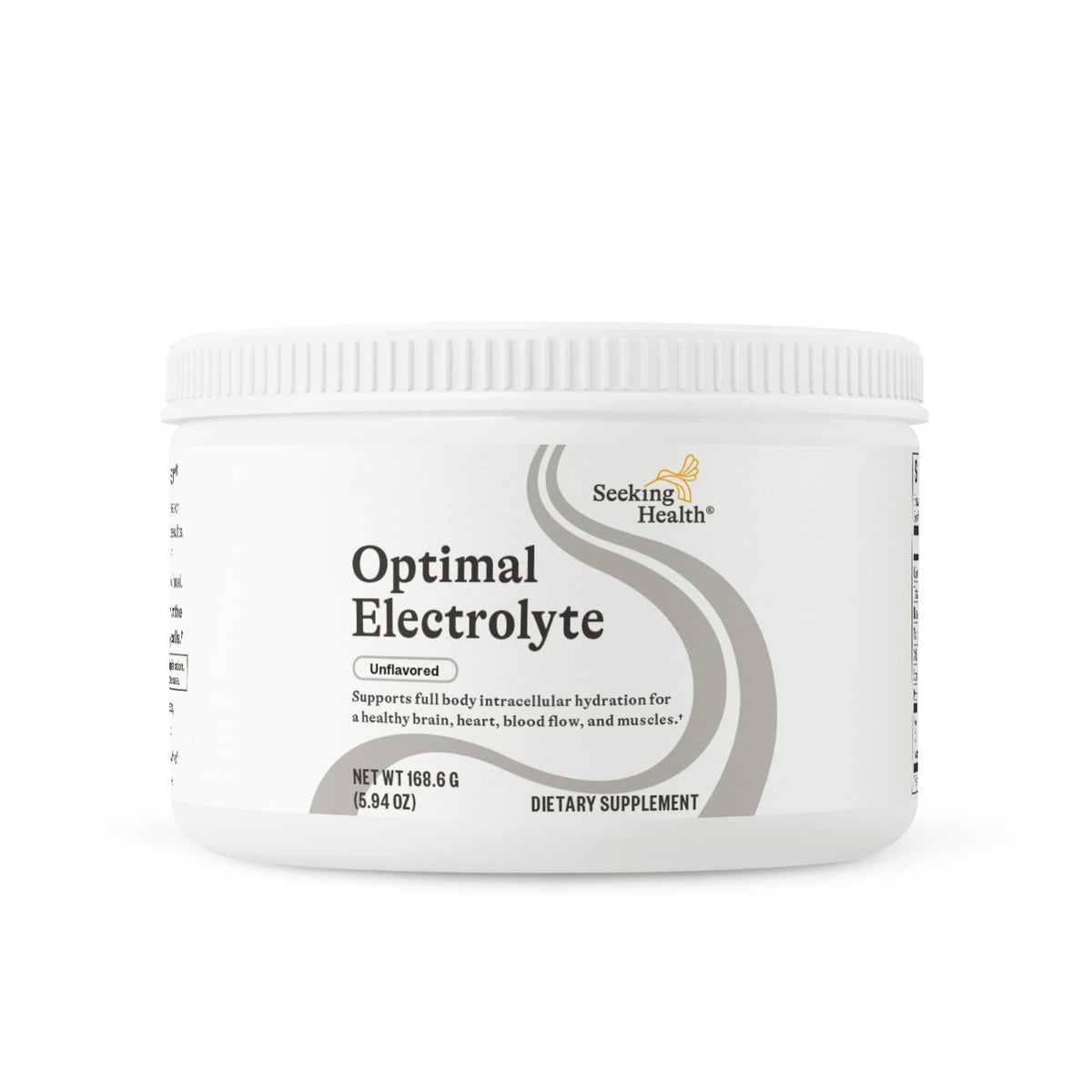 Seeking Health envase frontal mostrando etiqueta clara y beneficios