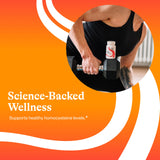 Persona usando Seeking Health Methyl B12 disolviendo pastilla bajo lengua para absorción rápida