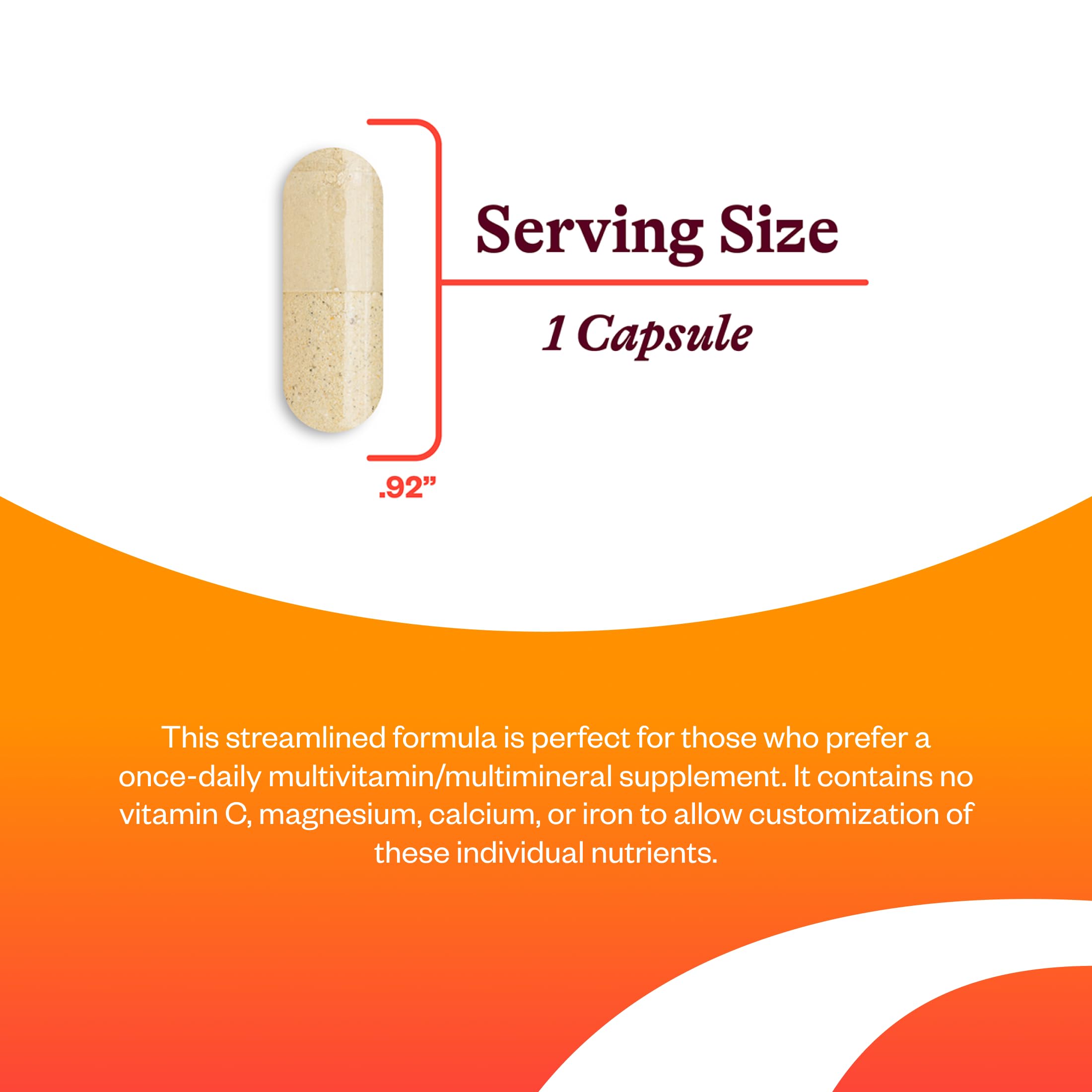 Seeking Health etiqueta con lista de ingredientes visible y transparente