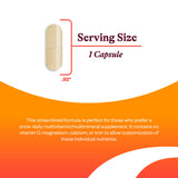 Seeking Health etiqueta con lista de ingredientes visible y transparente