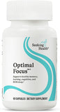 Seeking Health frasco Optimal Focus frontal mostrando la marca y formato