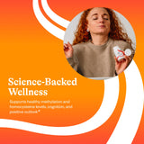 Seeking Health primer plano de la textura de la pastilla para inspección visual