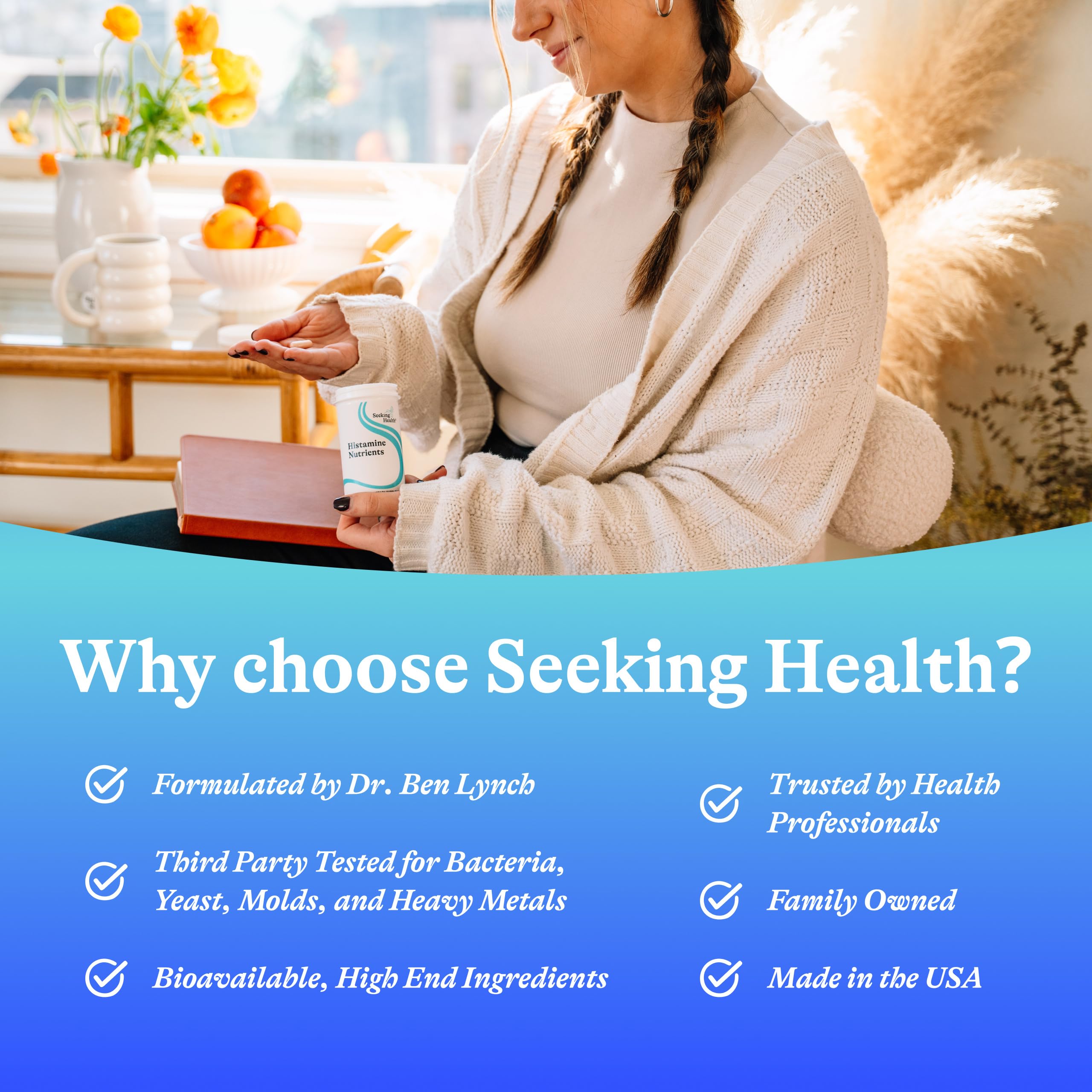 Seeking Health suplemento en entorno exterior para temporadas estacionales